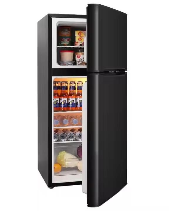 黑色雪櫃#小型雪櫃#迷你雪櫃一級能源#冷藏冷凍雪櫃