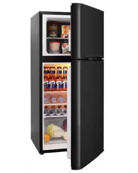 黑色雪櫃#小型雪櫃#迷你雪櫃一級能源#冷藏冷凍雪櫃