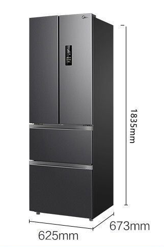 Midea - BCD-325WFPM(E) 325升法式多門雪櫃