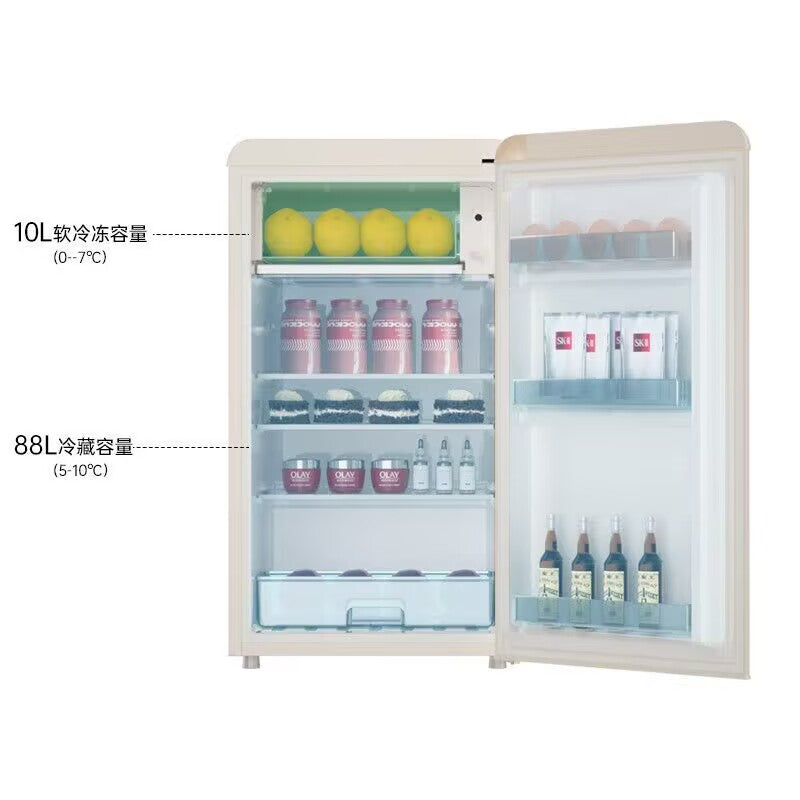 德姆勒DEMULLER復古雪櫃家用民宿酒店復古雪櫃 冷凍冷藏復古雪櫃香港現貨