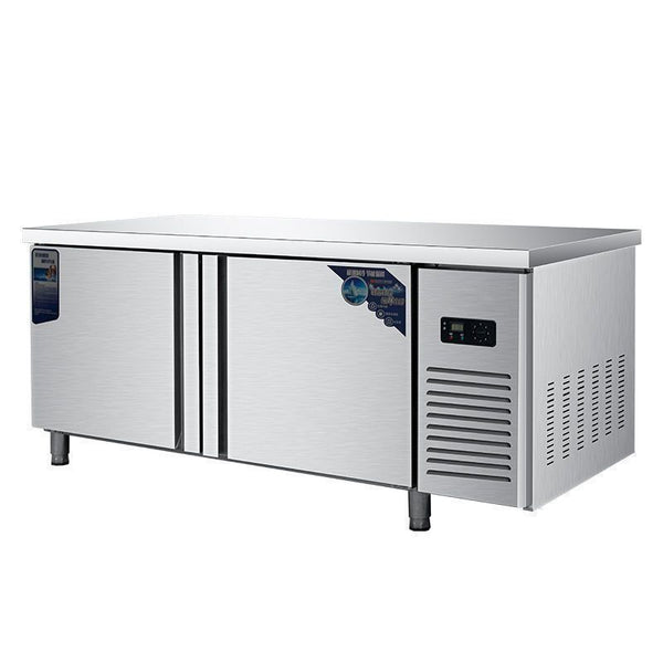 全新【廠家直銷】冷藏工作台Refrigerated workbench 冷櫃 保鮮 工作台 不鏽鋼 大容量 平冷柜 雙門#工作台#雙門