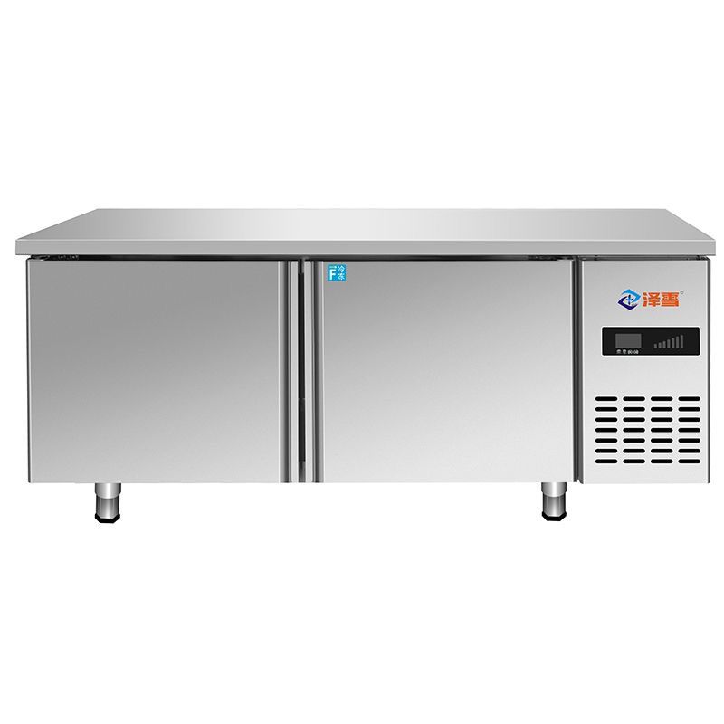 全新【廠家直銷】冷藏工作台Refrigerated workbench 冷櫃 保鮮 工作台 不鏽鋼 大容量 平冷柜 雙門#工作台#雙門